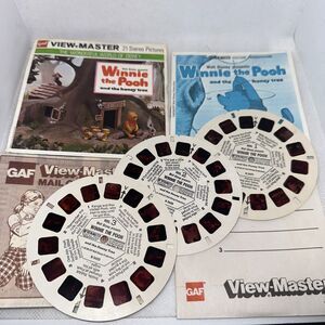 Disney’s Winnie The Pooh And the Honey Tree GAF View-Master Packet B-362